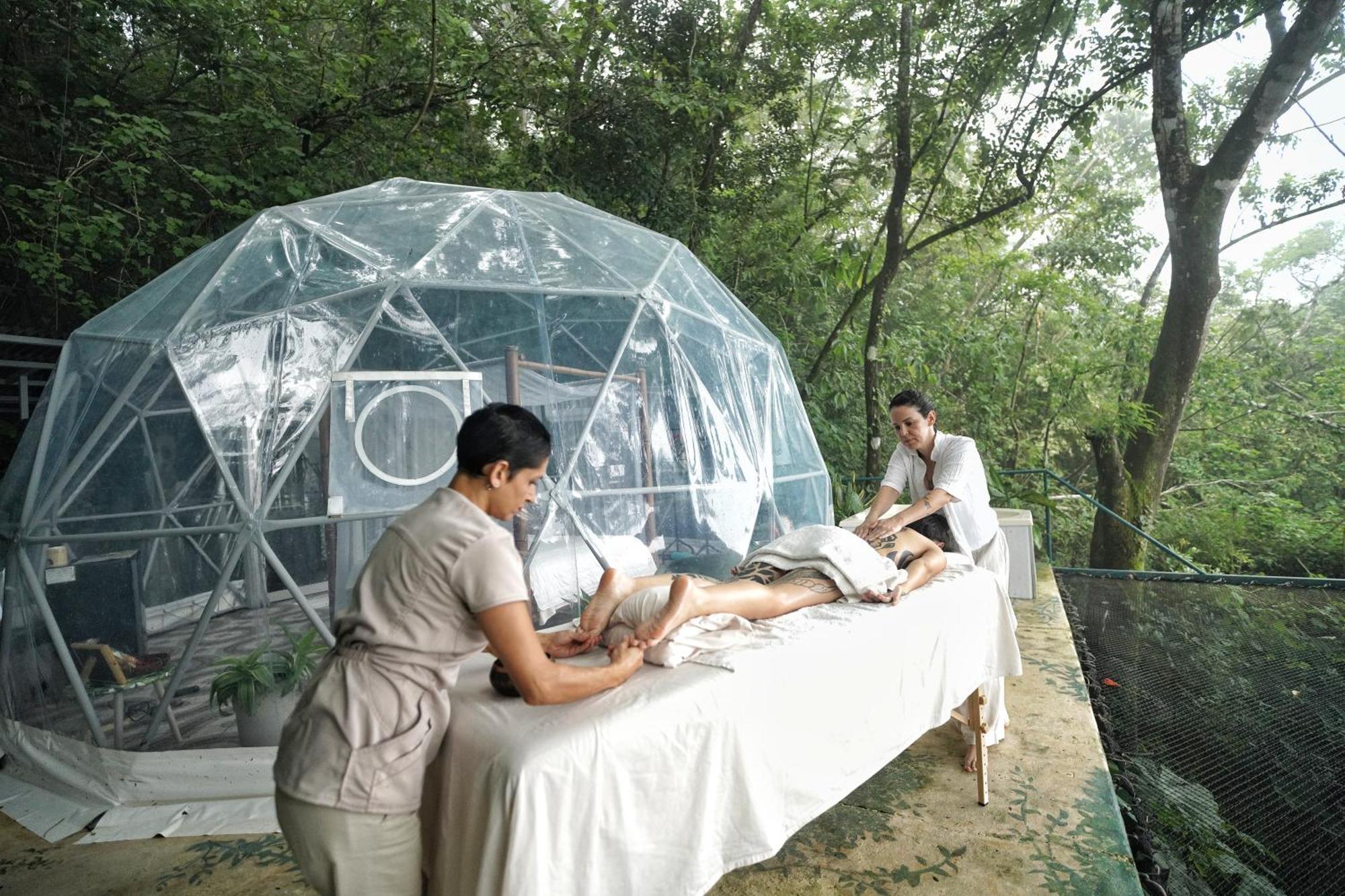 Domos Mirador Romantic Private Honeymoon Glamping Miramar ภายนอก รูปภาพ